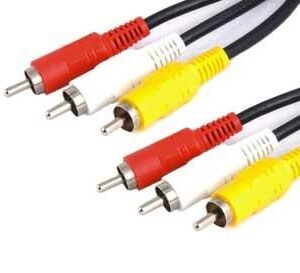 Cavo RCA 3 Spine/3 Spine 3mt Professionale